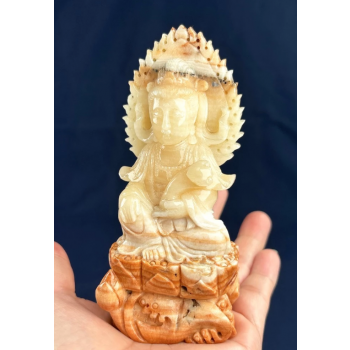 龍宮舍利手持如意自在觀音（V975）