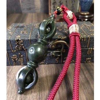 和田玉特大款金剛降魔杵（B01）