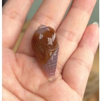 天然南非南紅玉米吊墜（U81）